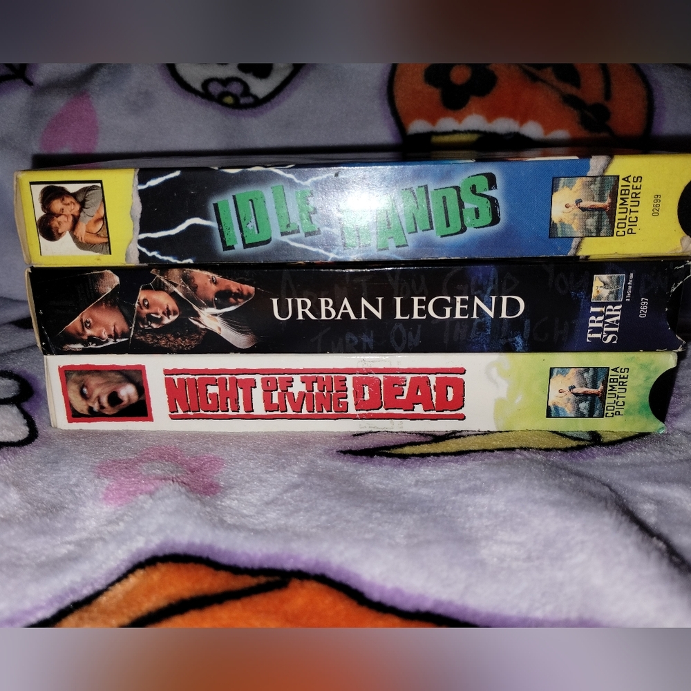 Horror VHS Stack